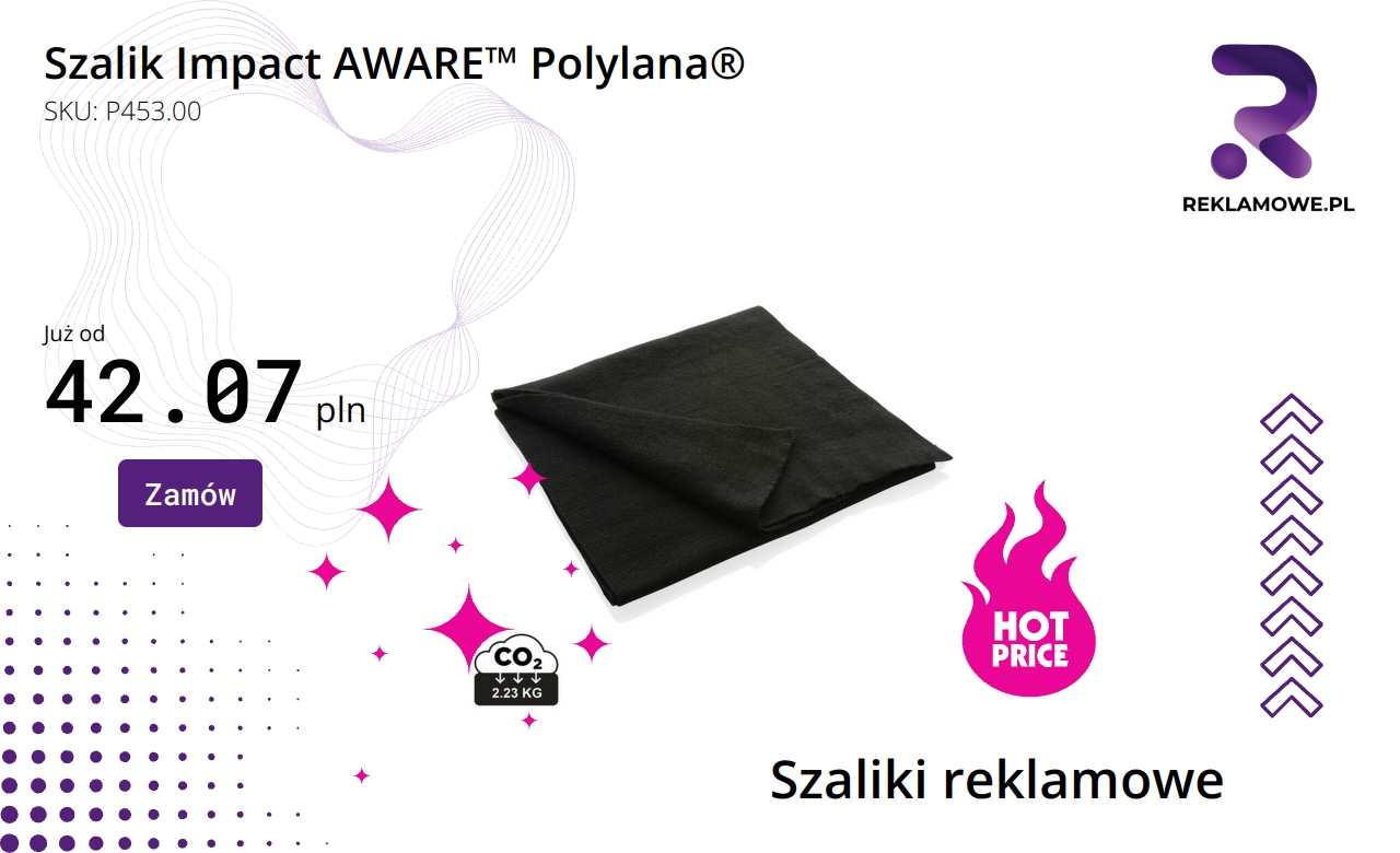 Szalik Impact AWARE Polylana ekologiczny