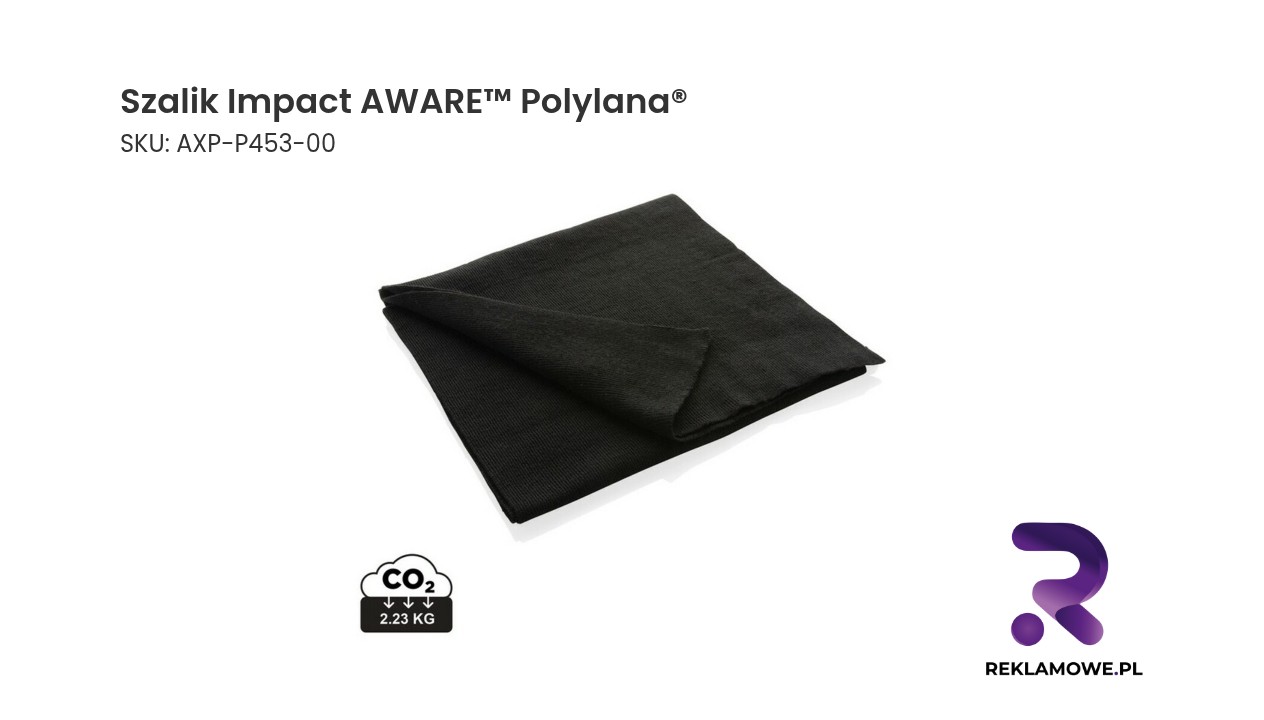 Szalik Impact AWARE™ Polylana® Szalik Impact AWARE™ wykonany z materiału Polylana®