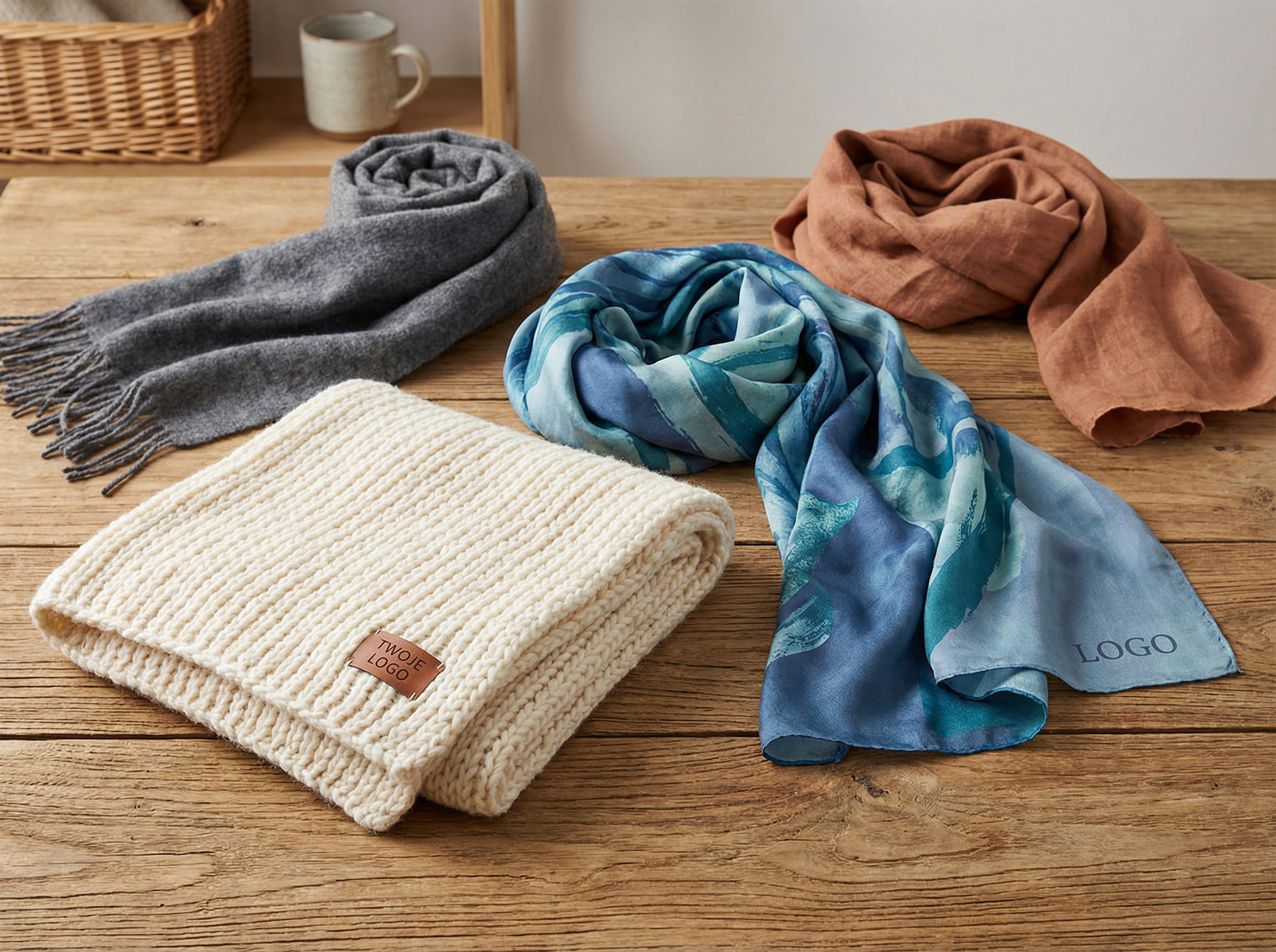 Szaliki reklamowe w Gdańsku